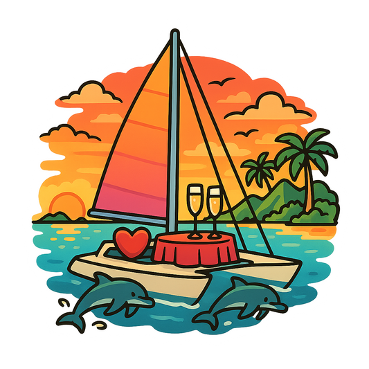Island Romance - Bordered Artwork