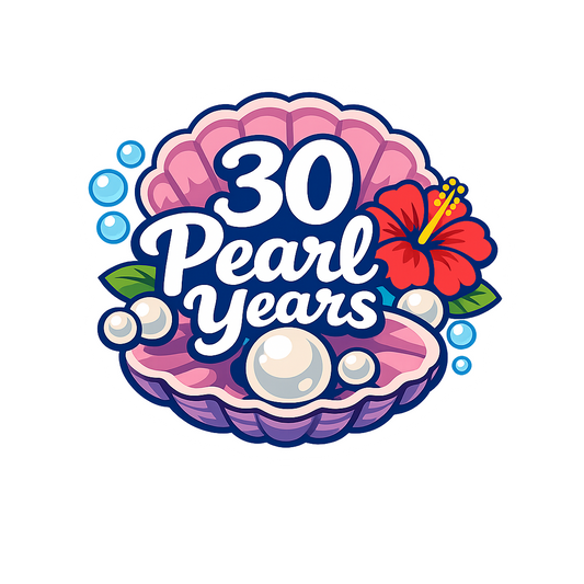 30 Pearl Years - Bordered Artwork