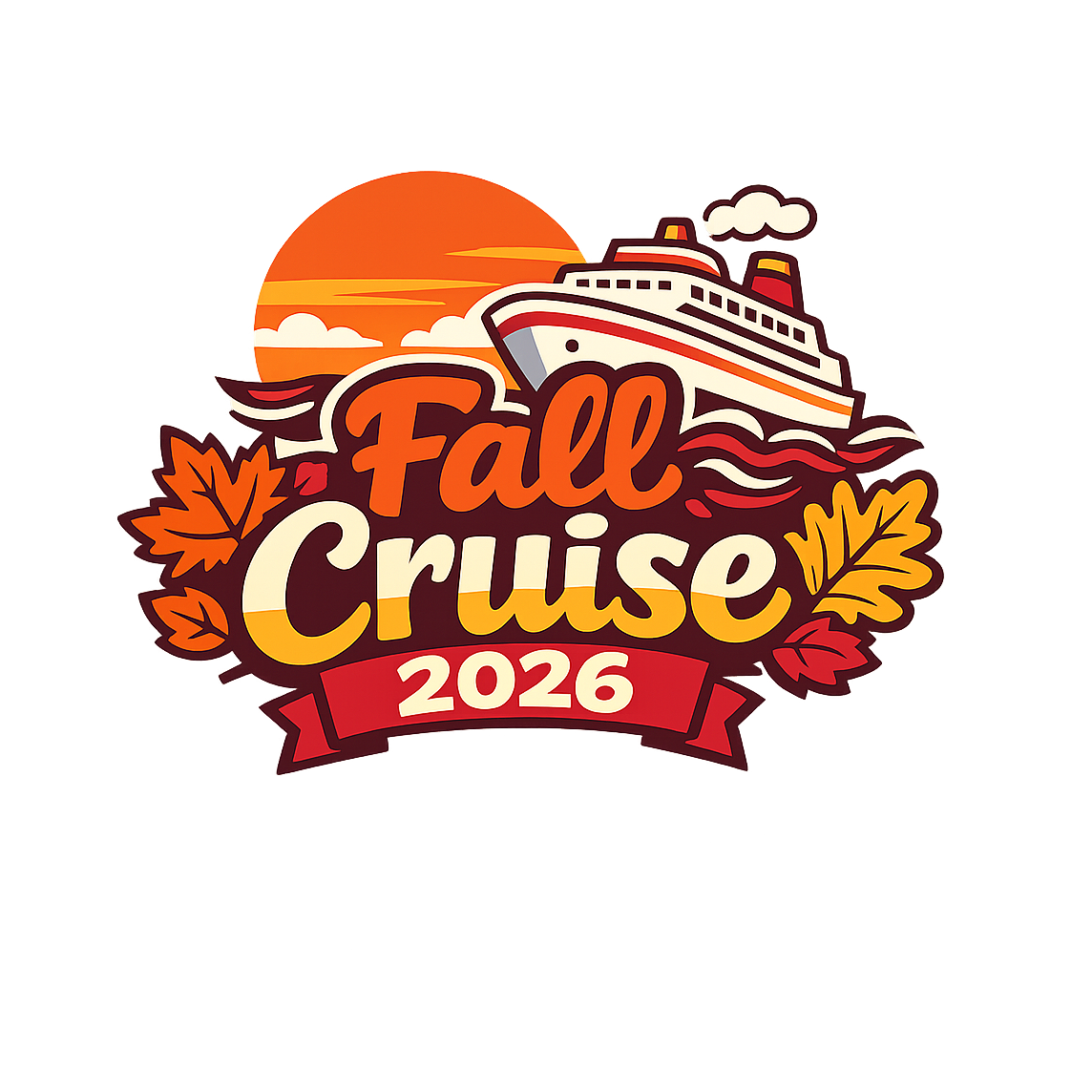 Fall Cruise 2026 - Bordered Artwork
