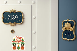 Very Merry Christmastime 2026 - Door Style 2 Mockup