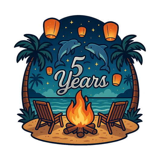 5 Years Together - Bordered Artwork
