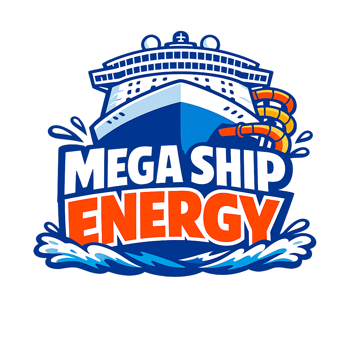 Mega Ship Energy - Bordered Artwork