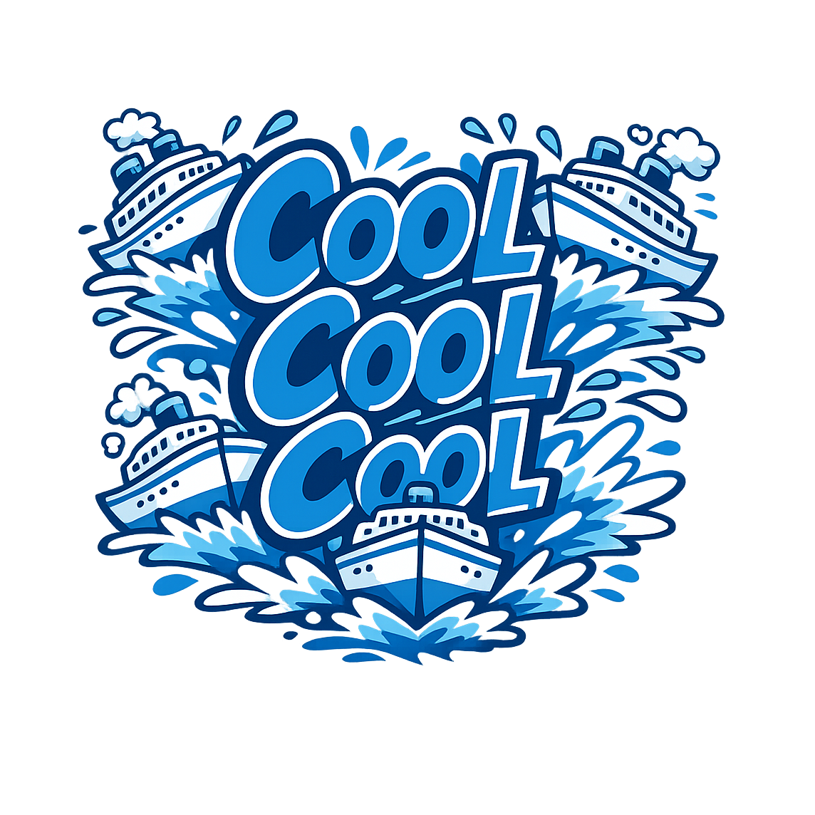 Cool Cool Cool - Bordered Artwork