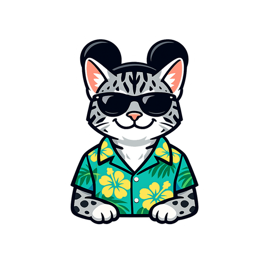 Magic Silver Bengal - Bordered Artwork