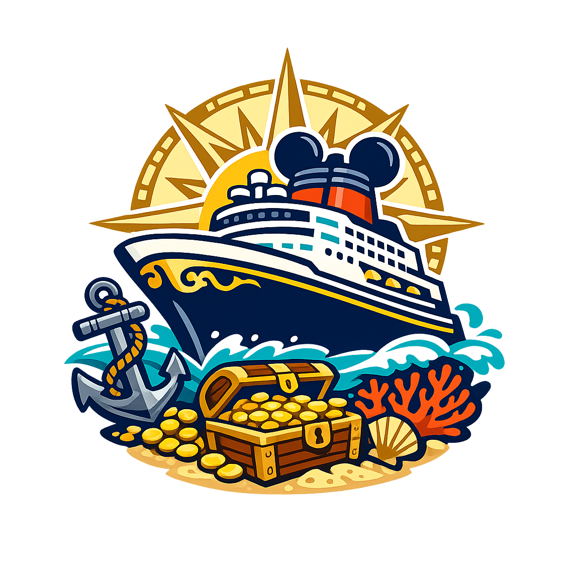 Ocean Explorer Voyage - Bordered Artwork