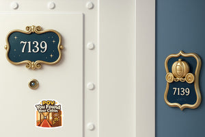 POV You Found Your Cabin - Door Style 2 Mockup