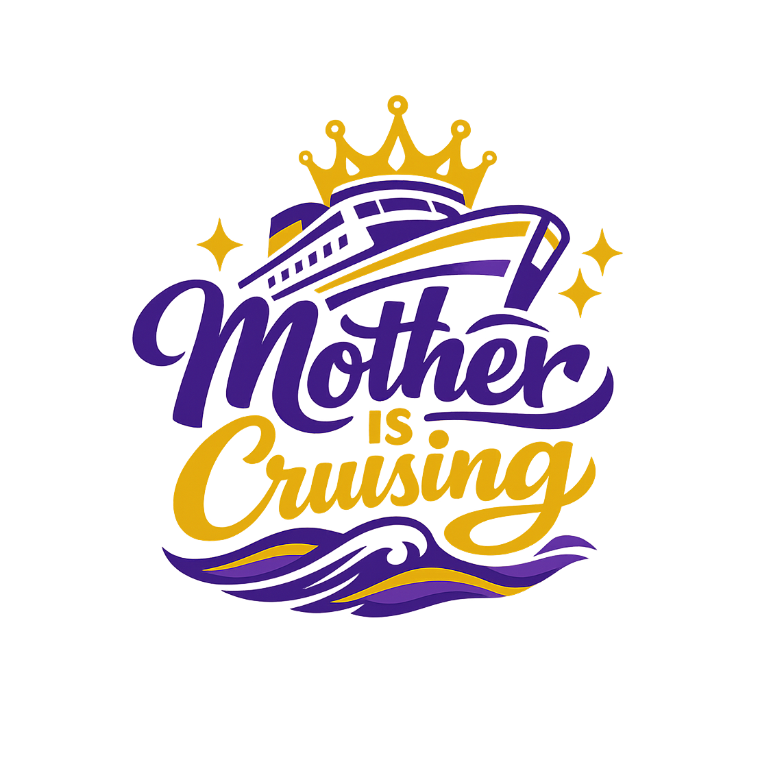 Mother is Cruising - Bordered Artwork
