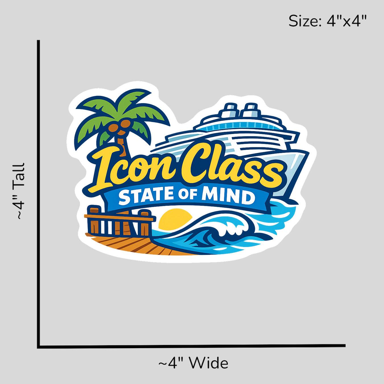 Icon Class State of Mind - Size Reference Mockup