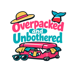 Overpacked and Unbothered - Bordered Artwork