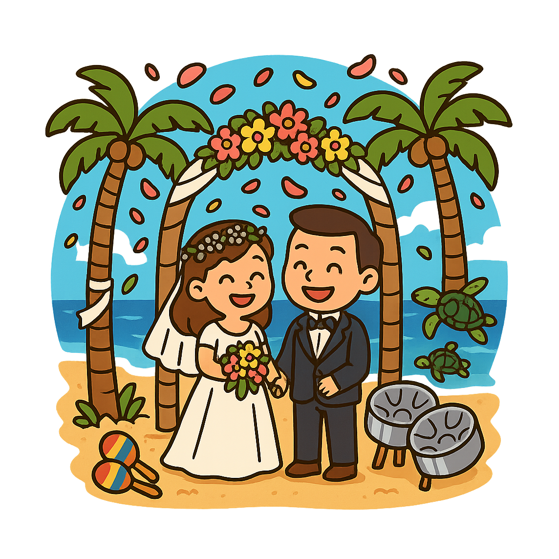 Paradise Promises - Bordered Artwork