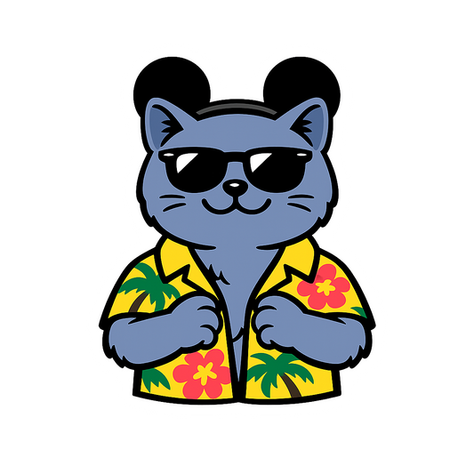 Magic British Shorthair - Bordered Artwork