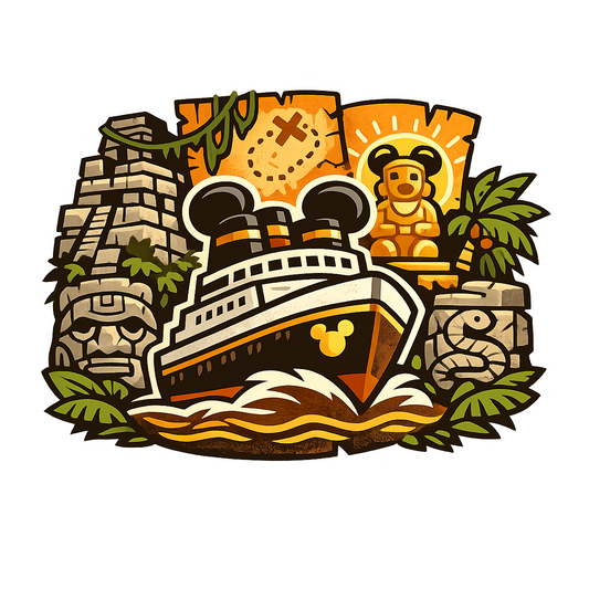 Archaeological Adventure Cruise - Bordered Artwork