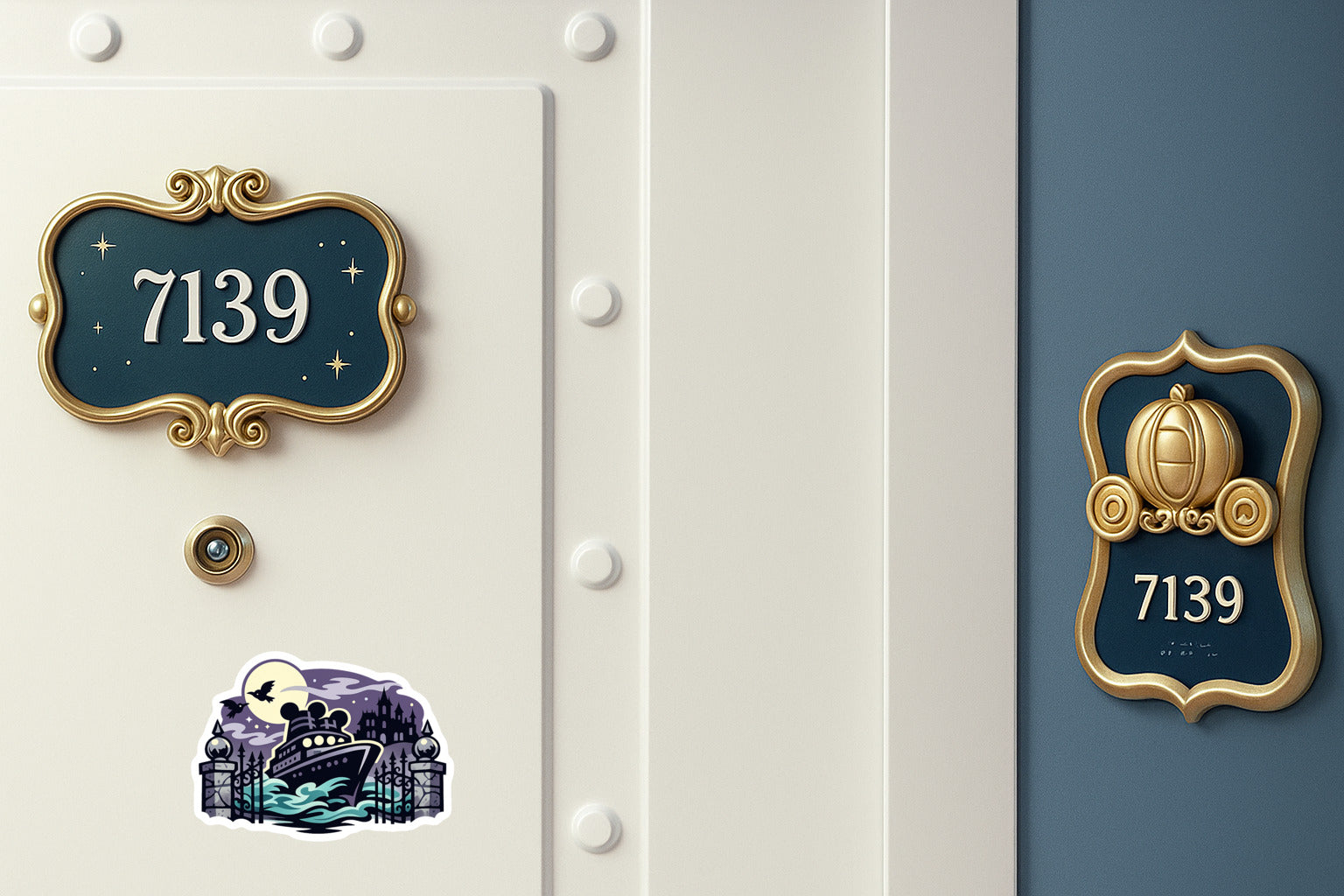 Ghost Ship Crossing - Door Style 2 Mockup