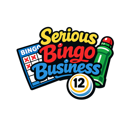 Serious Bingo Business - Bordered Artwork