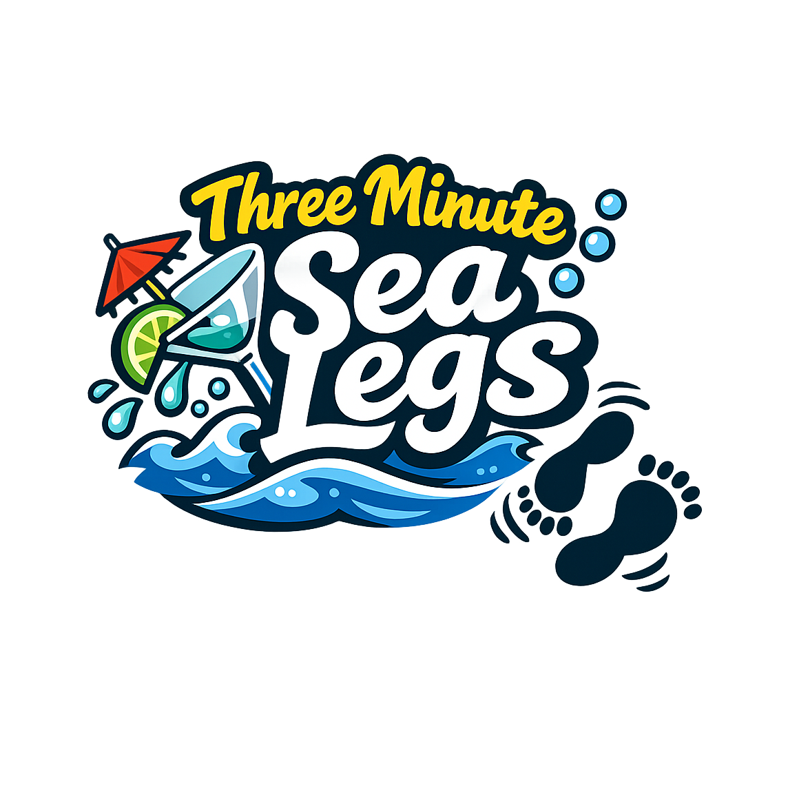 Three Minute Sea Legs - Bordered Artwork