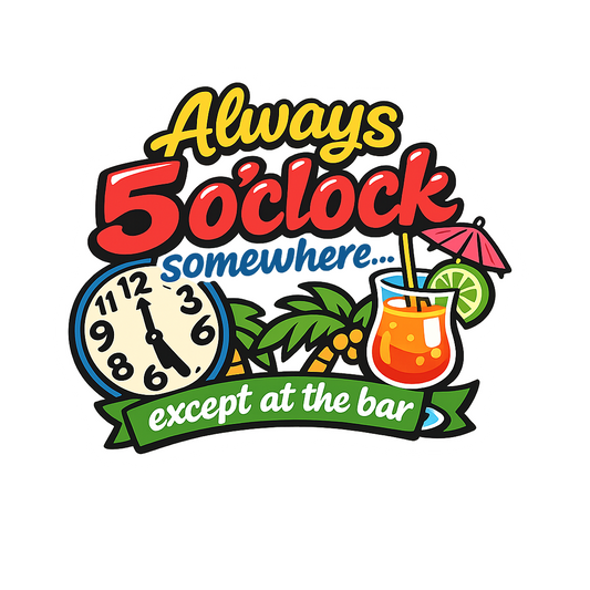 Cruise Ship Time - Bordered Artwork