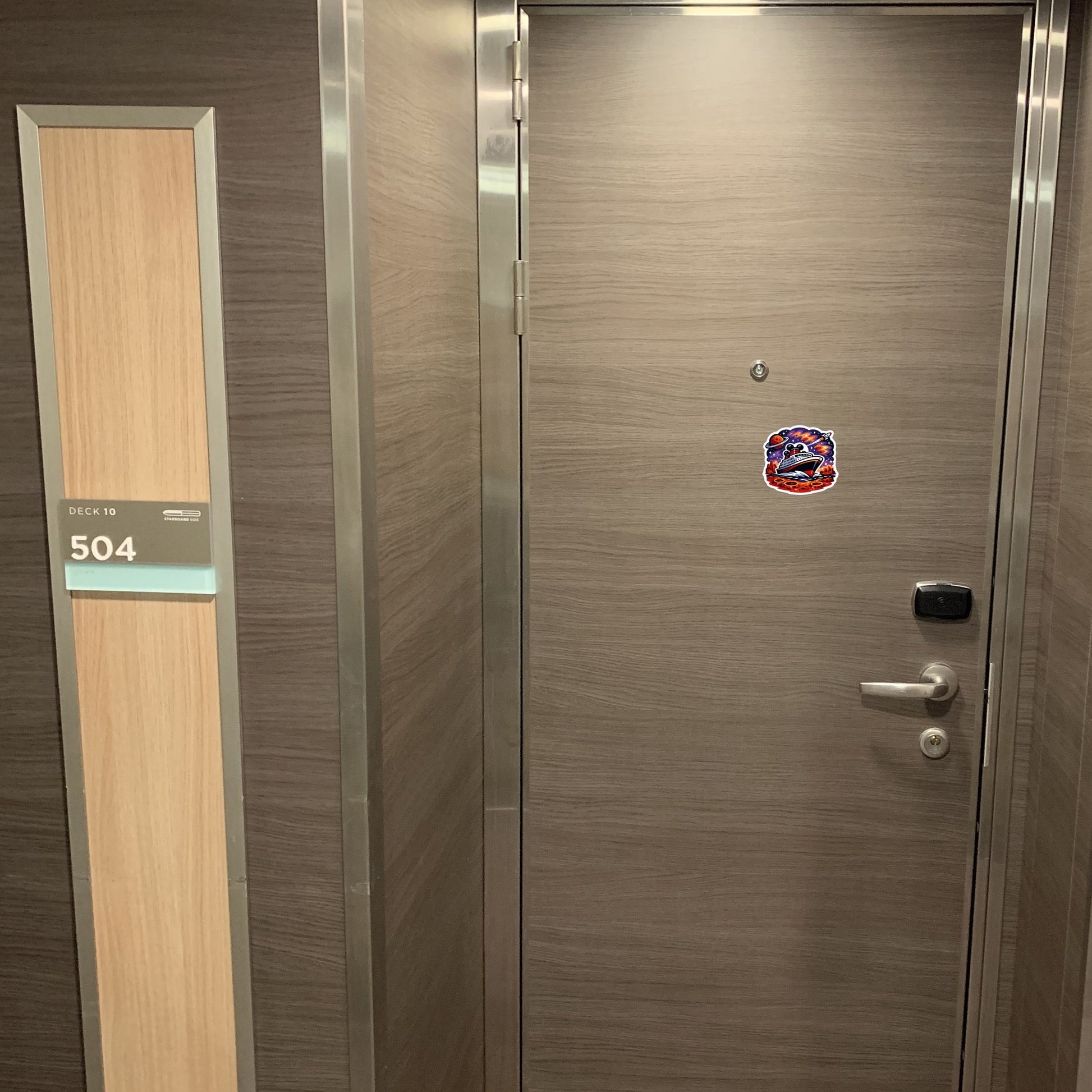 Mars Mission Cruise - Door Style Mockup