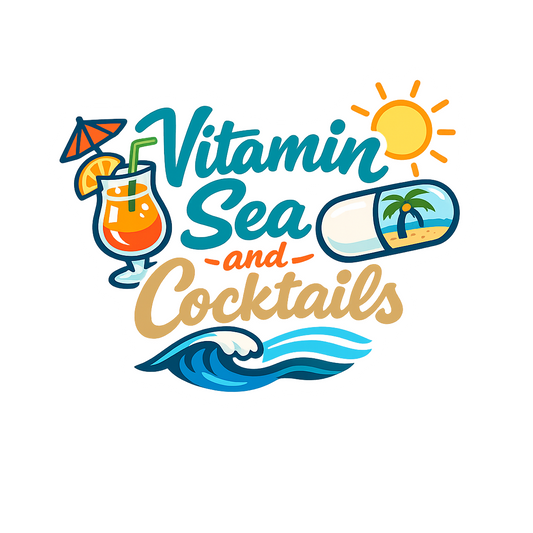 Vitamin Sea and Cocktails - Bordered Artwork