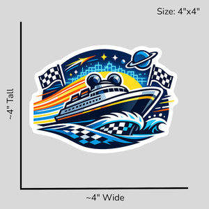 Speed Track Cruise - Size Reference Mockup