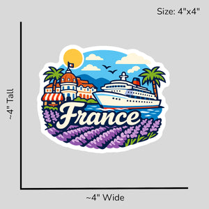 French Riviera Elegance - Size Reference Mockup