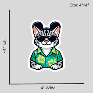Magic Silver Bengal - Size Reference Mockup