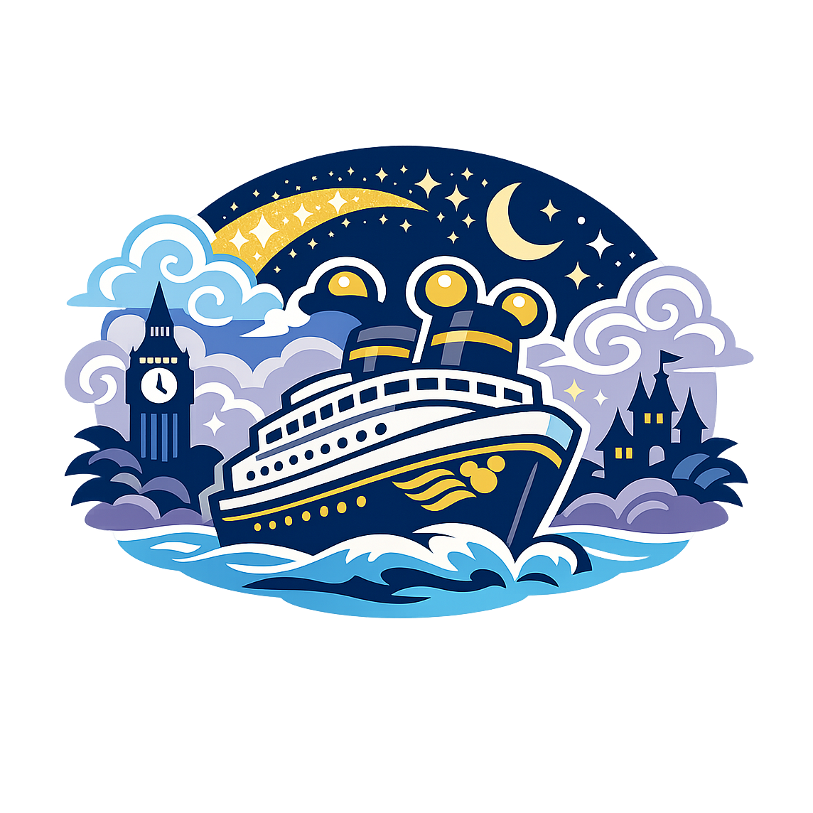 Fantasy Flight Cruise - Bordered Artwork