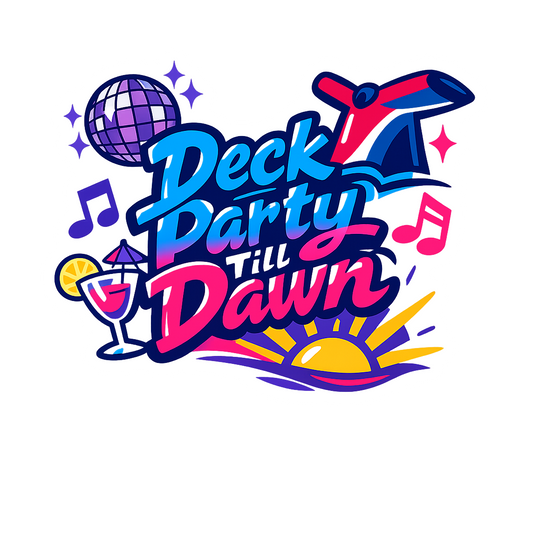 Deck Party Till Dawn - Bordered Artwork