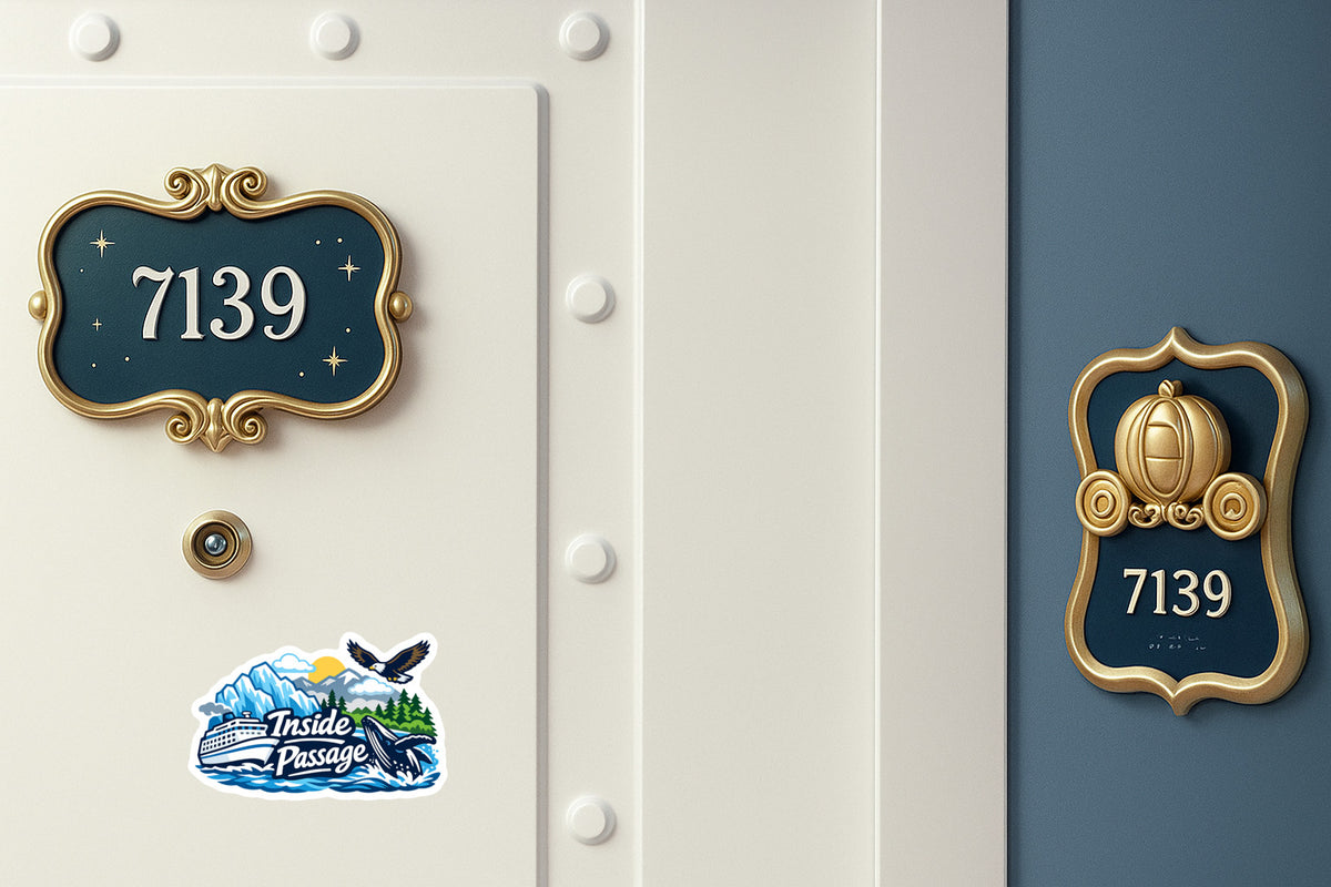 Alaskan Inside Passage Wildlife - Door Style 2 Mockup