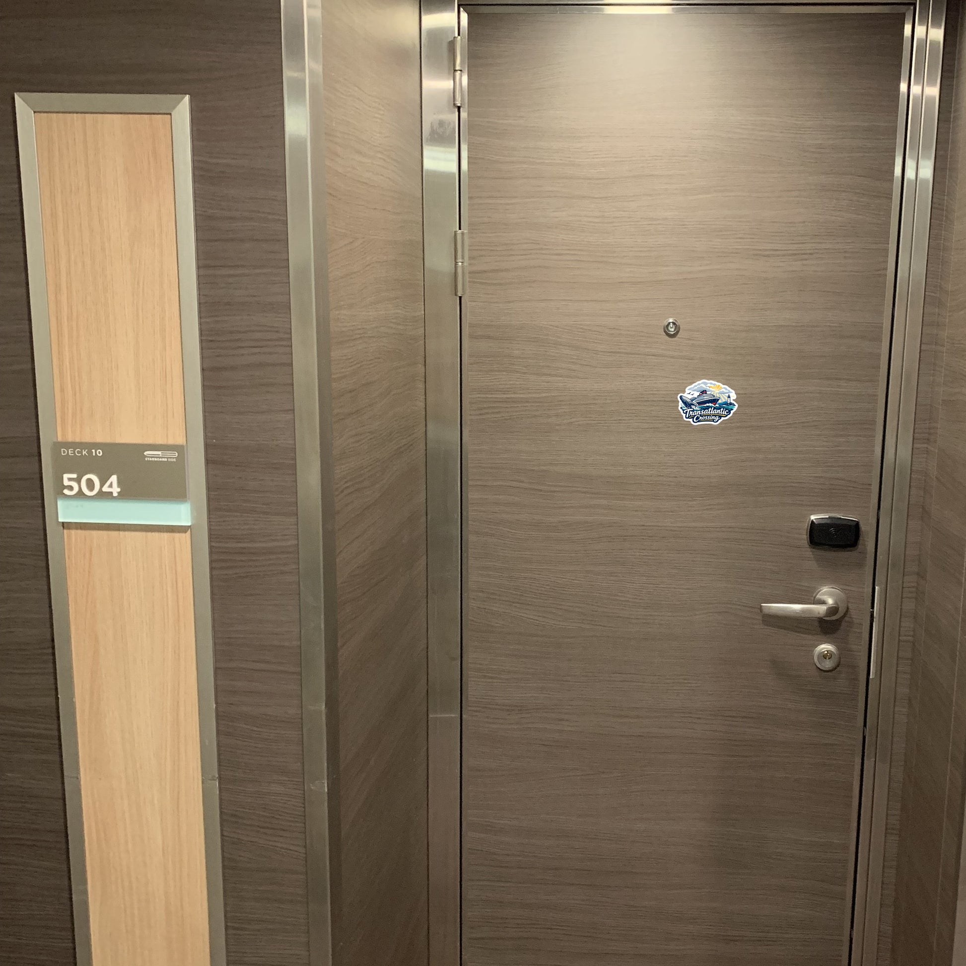 Transatlantic Crossing - Door Style Mockup