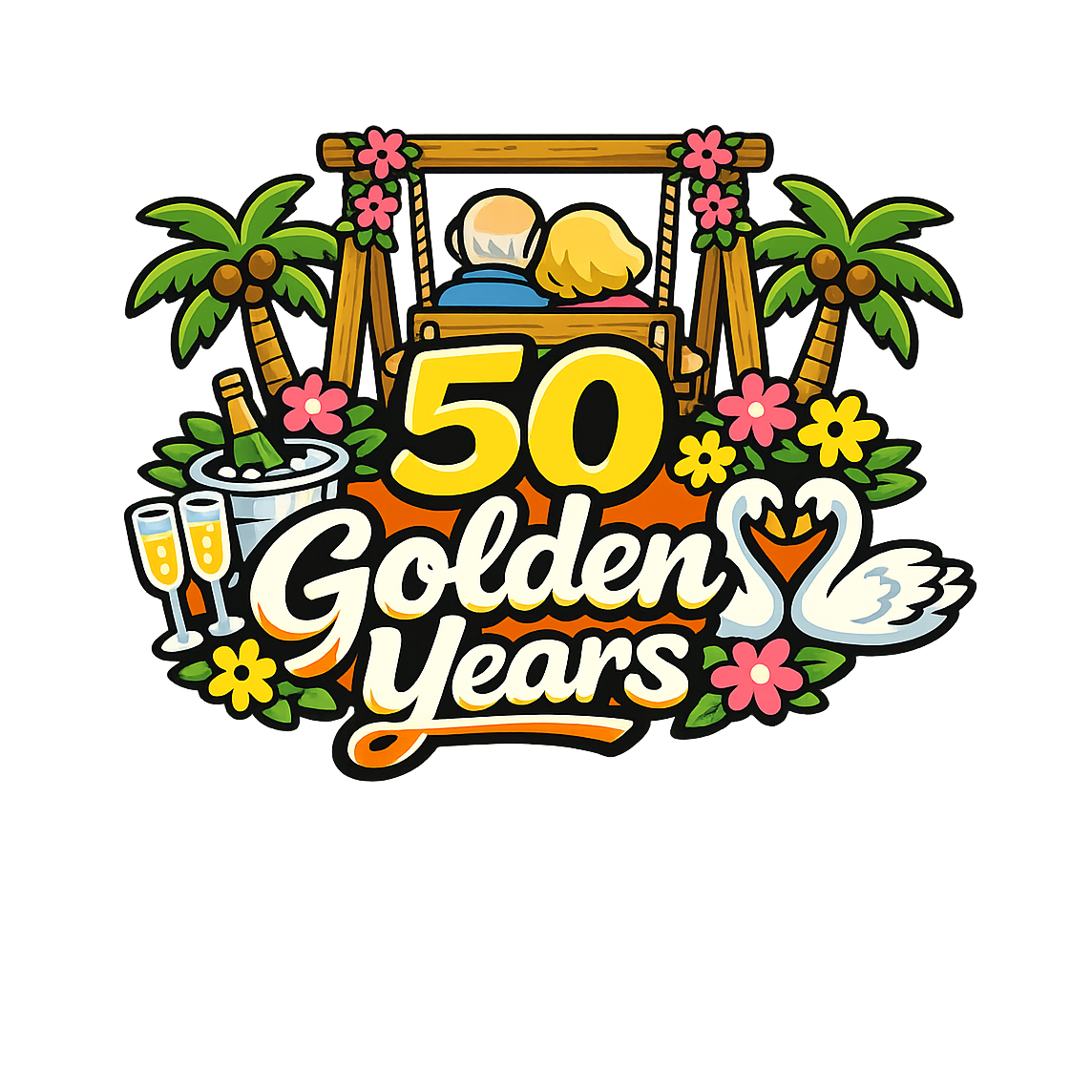 50 Golden Years - Bordered Artwork