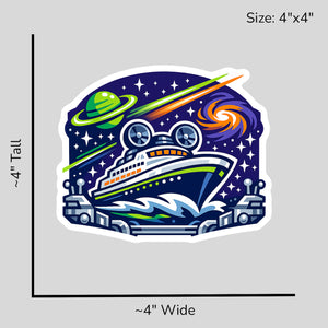 Space Ranger Cruise - Size Reference Mockup