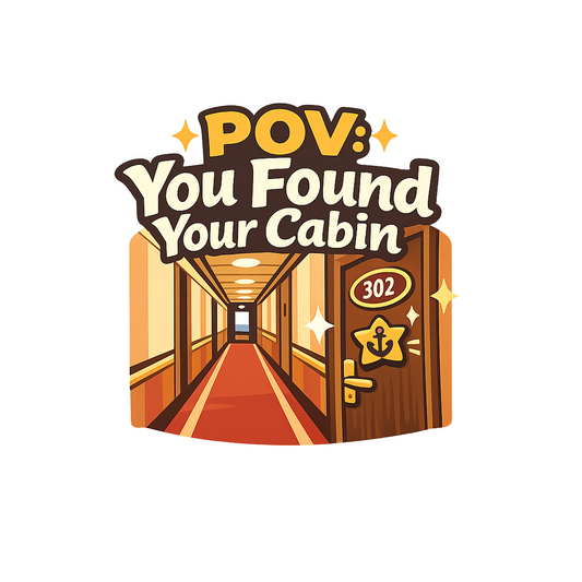POV You Found Your Cabin - Bordered Artwork