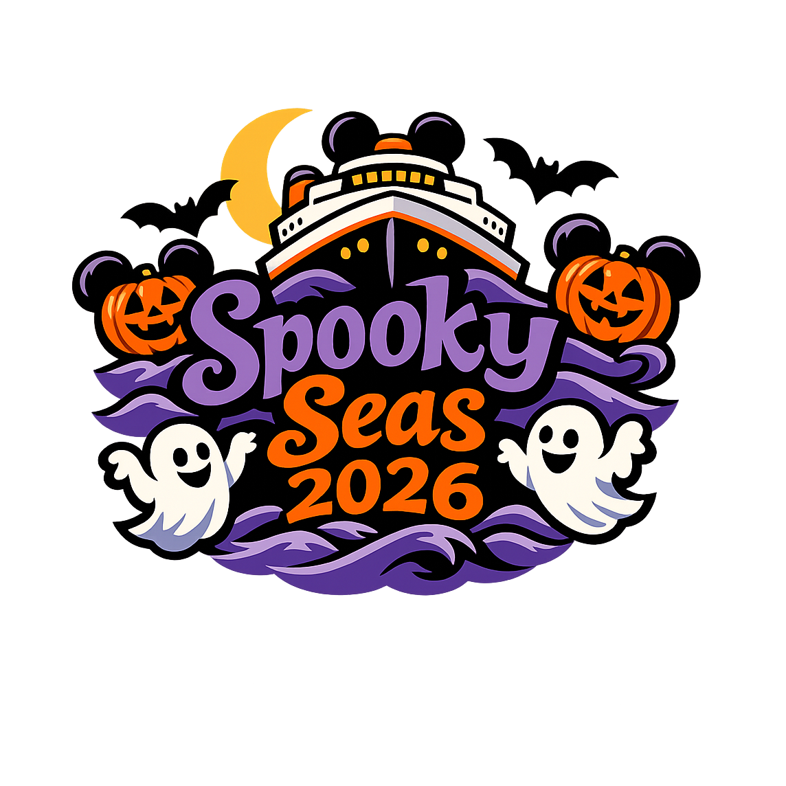 Spooky Seas 2026 - Bordered Artwork