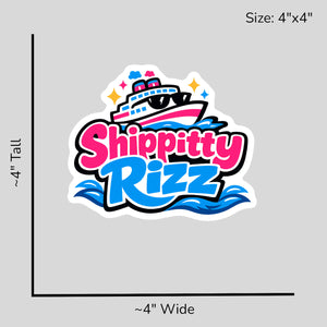 Shippitty Rizz - Size Reference Mockup