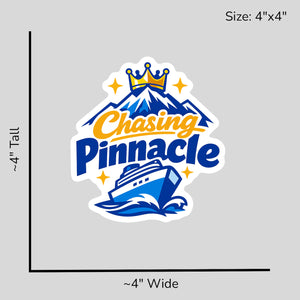 Chasing Pinnacle - Size Reference Mockup