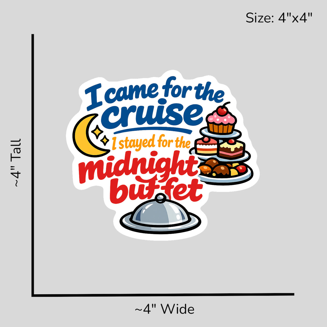 Midnight Buffet Slave - Size Reference Mockup