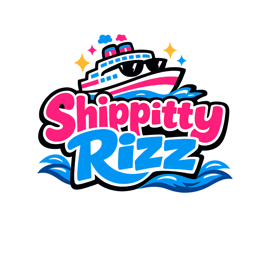 Shippitty Rizz - Bordered Artwork