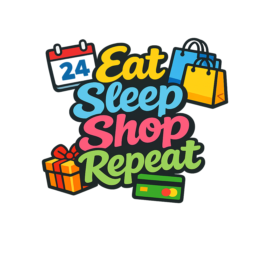 Ship Shop Cycle - Bordered Artwork