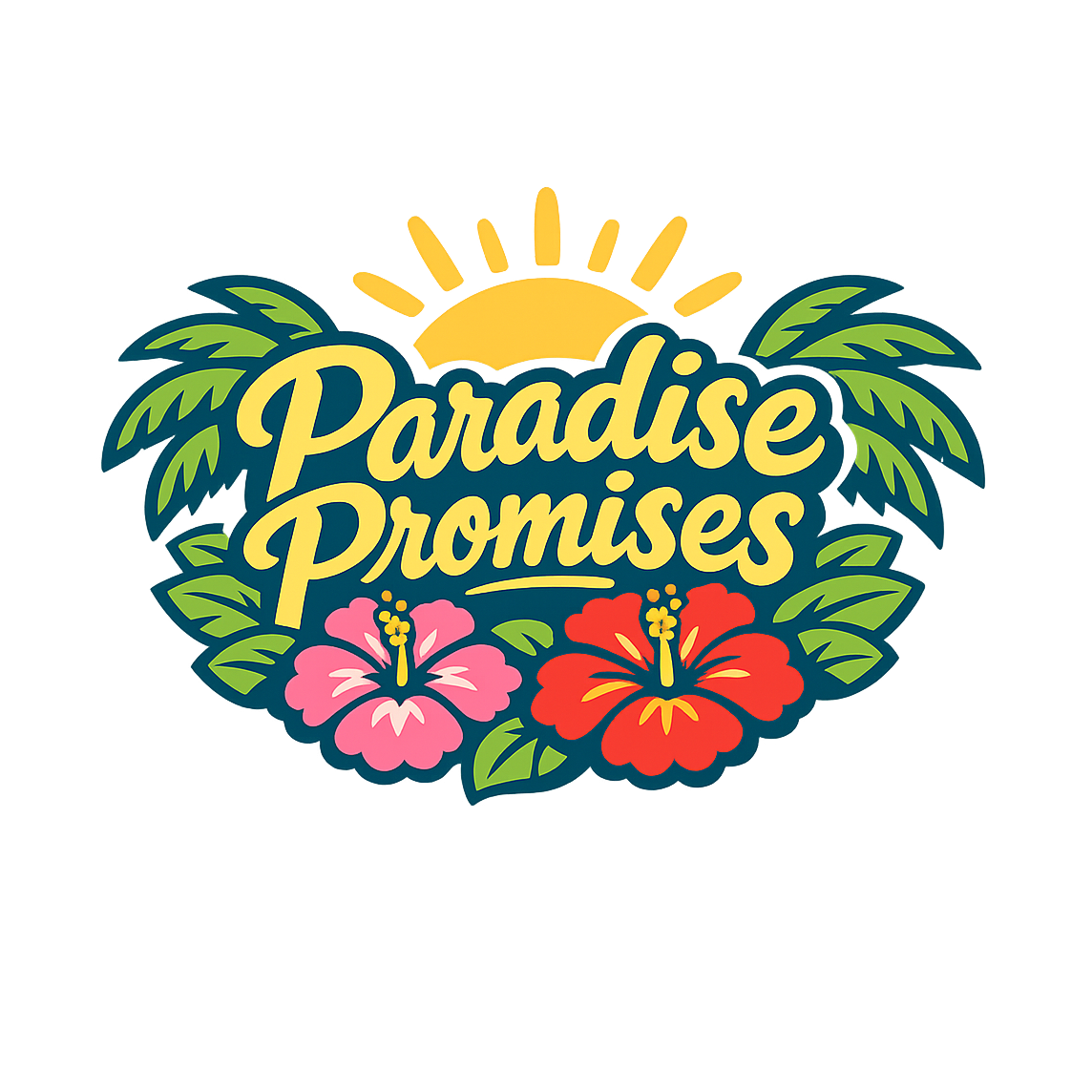 Paradise Promises - Bordered Artwork