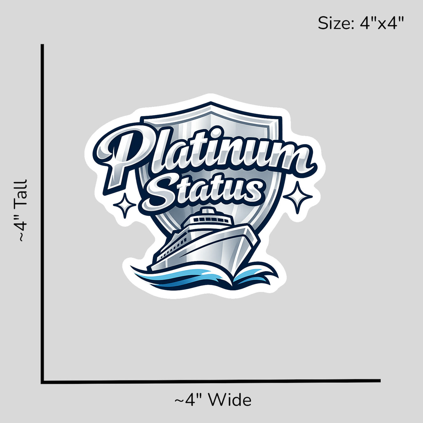 Platinum Cruiser - Size Reference Mockup