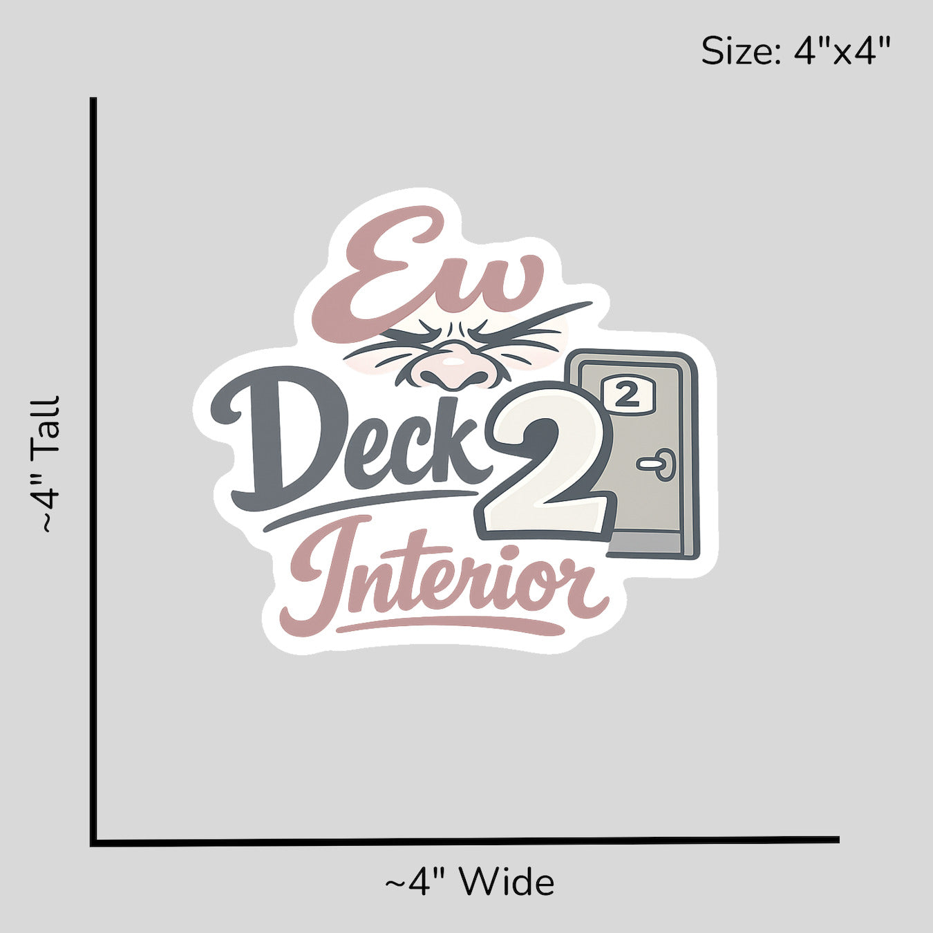 Ew Deck 2 Interior - Size Reference Mockup