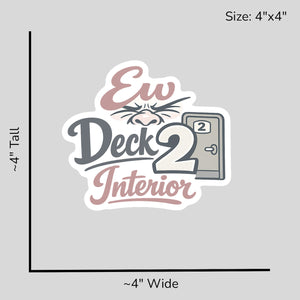 Ew Deck 2 Interior - Size Reference Mockup