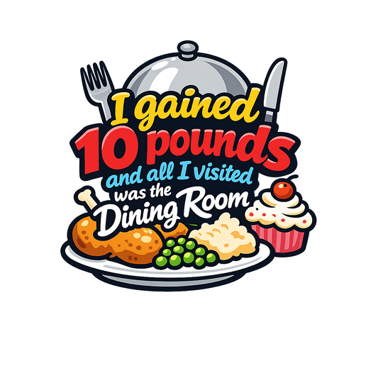 Dining Room Tourist - Bordered Artwork