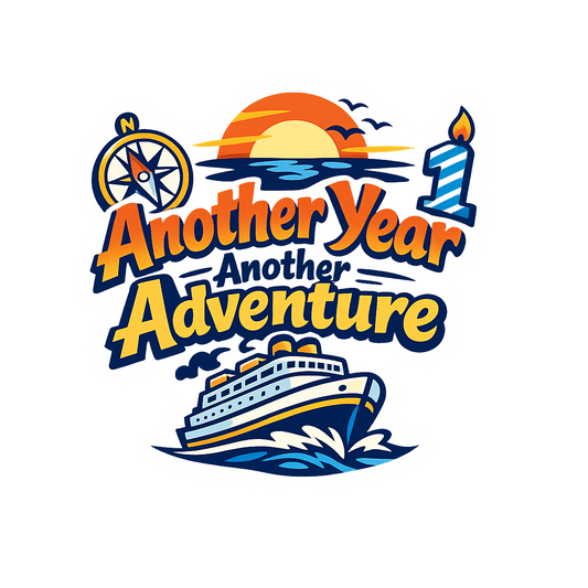 Another Year Another Adventure - Bordered Artwork