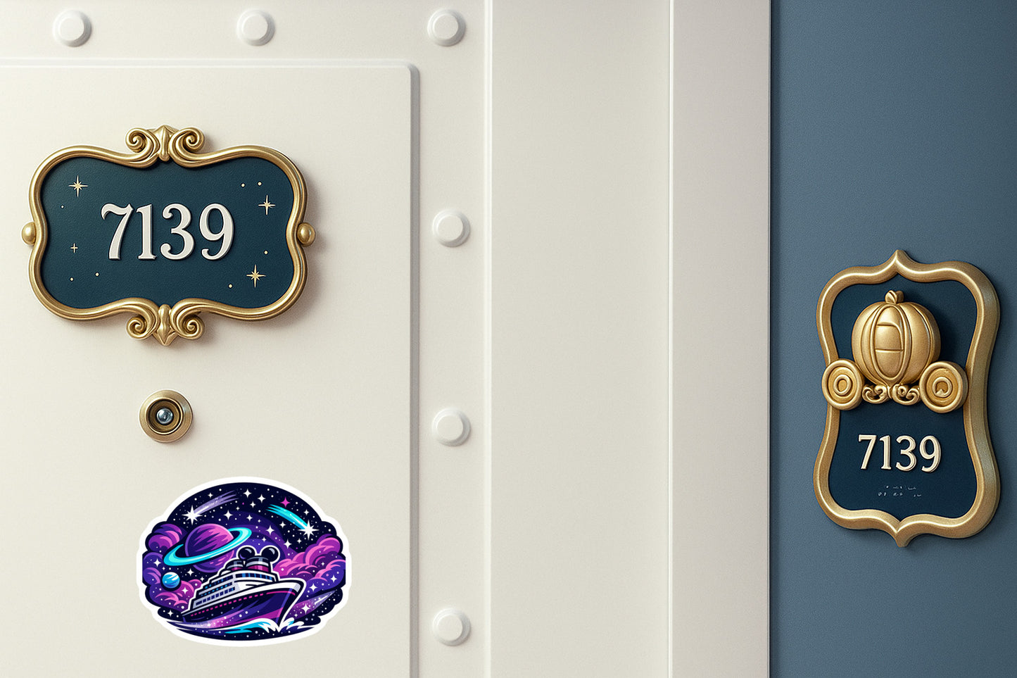 Cosmic Voyage Cruise - Door Style 2 Mockup