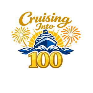 Cruising Into 100 - Bordered Artwork