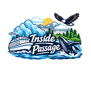 Alaskan Inside Passage Wildlife - Bordered Artwork