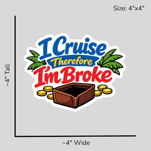 Cruise Therefore Broke - Size Reference Mockup
