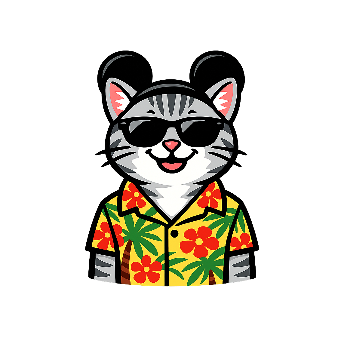 Magic American Shorthair - Bordered Artwork