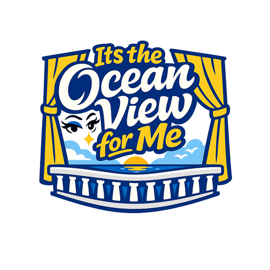 Its the Ocean View for Me - Bordered Artwork